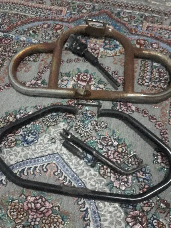 ۲عدد جک دوچرخه موتور و۲عدد سپر|قطعات یدکی و لوازم جانبی|کنگاور, |دیوار