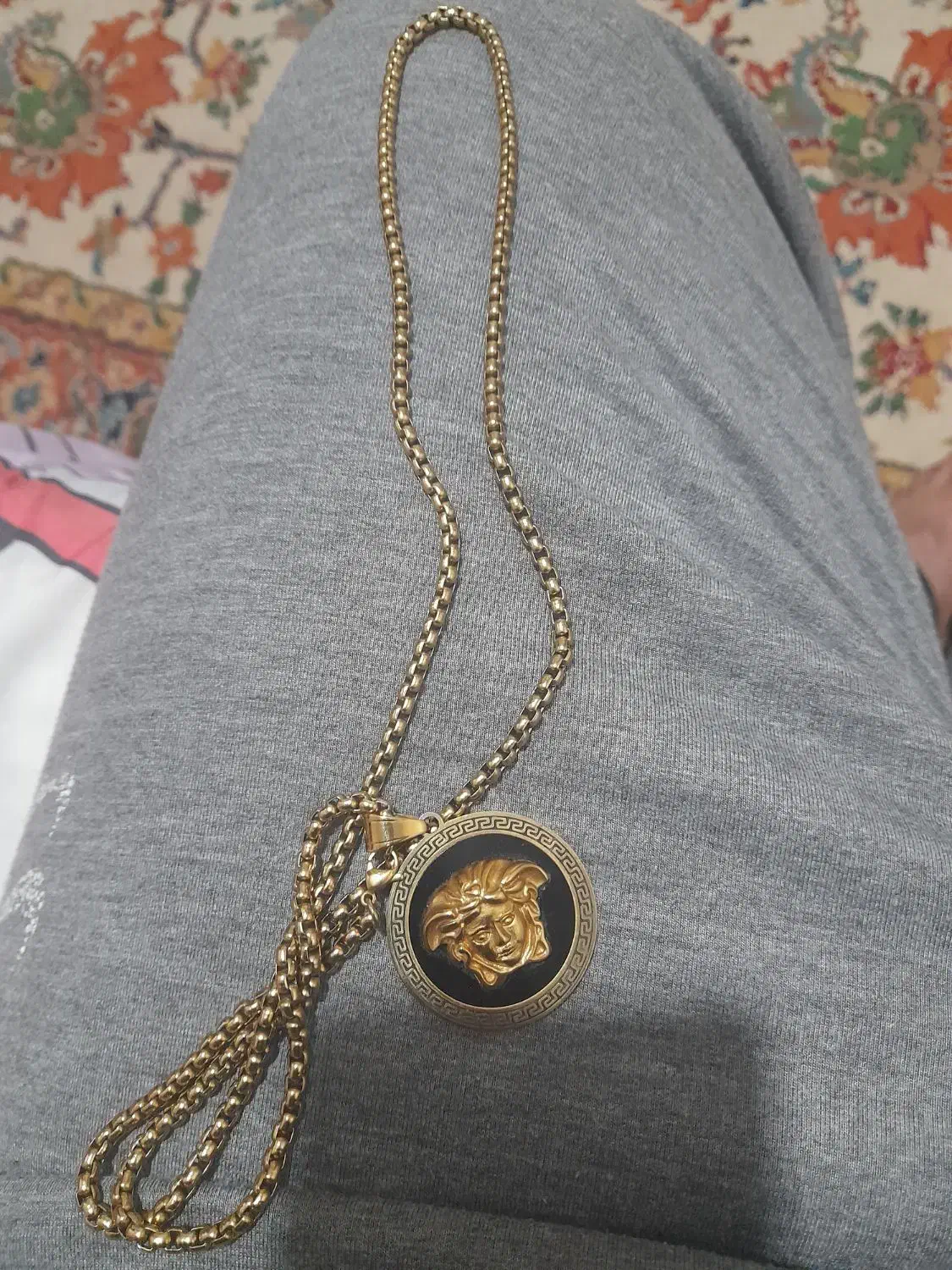 گردنبند و انگشتر ست زیبا ورساچ|بدلیجات|اندیشه, اندیشه فاز ۱|دیوار