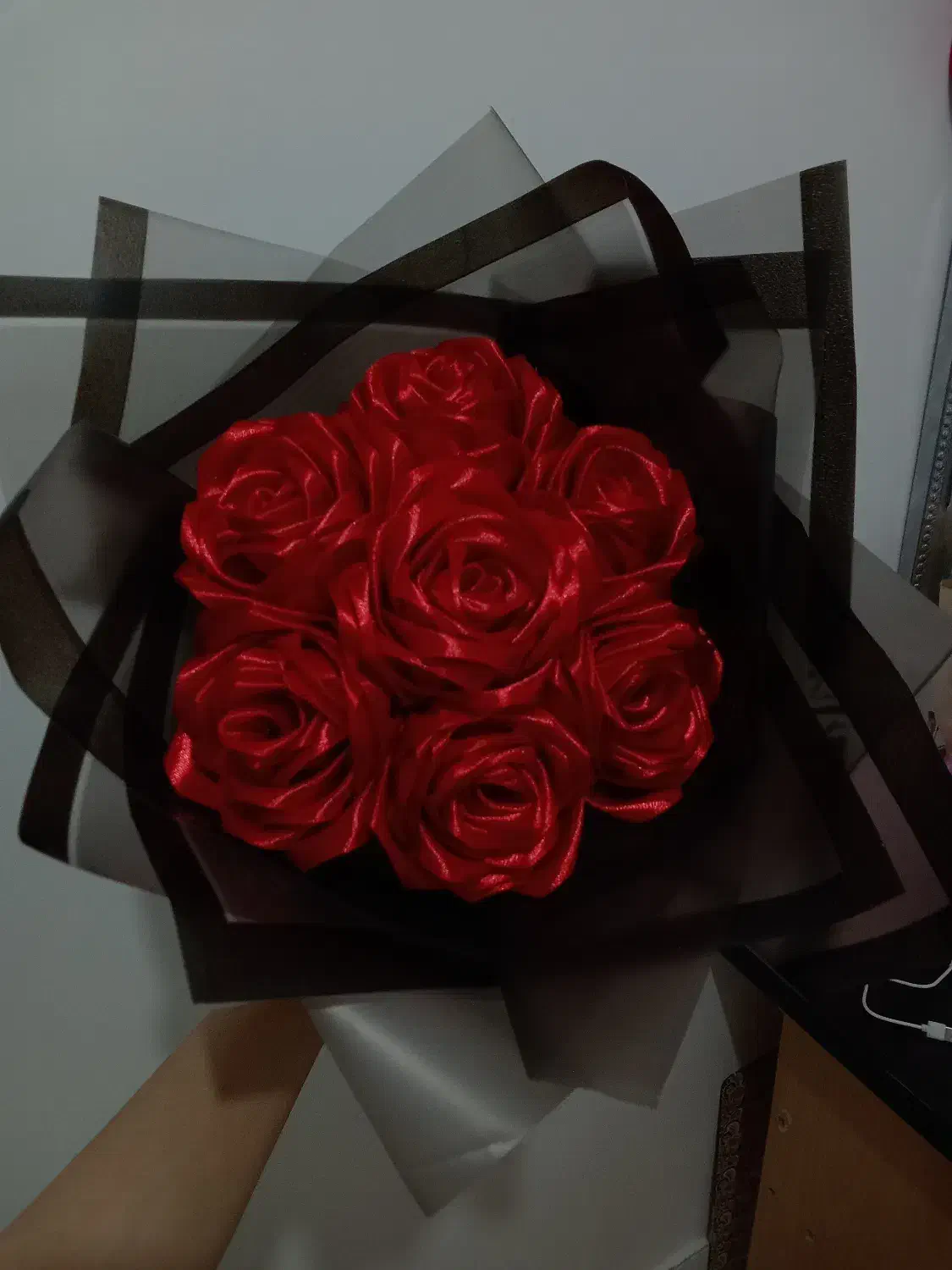 گل روبانی|گل مصنوعی|سبزوار, قصبه شرقی|دیوار