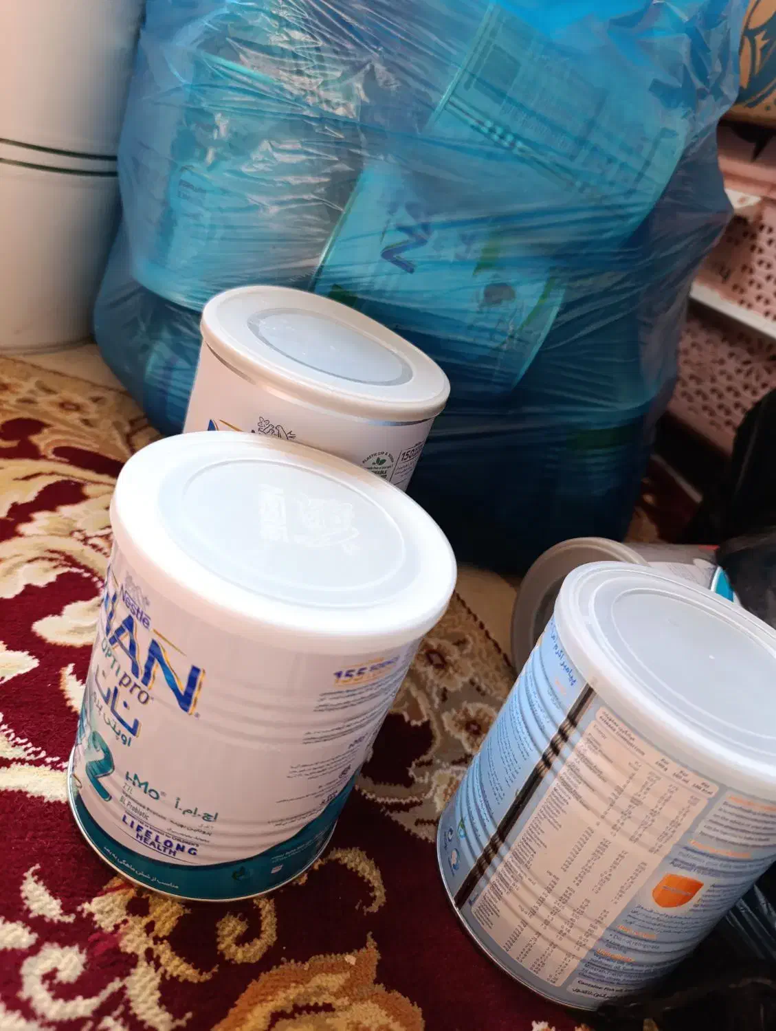 قوطی شیرخشک|ظروف نگهدارنده، پلاستیکی، یکبارمصرف|پاکدشت, شهرک امام رضا|دیوار