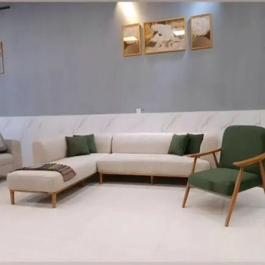 ال زیبا با فوم سرد ست ۶ نفره  توضیحات|مبلمان خانگی و میز عسلی|وحیدیه, |دیوار