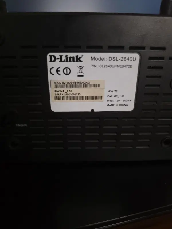 مودم روتر adsl dlink|مودم و تجهیزات شبکه|تهران, شهید غیوری (ابن باویه)|دیوار
