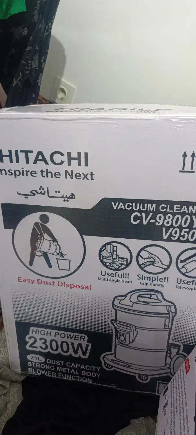 جاروبرقی هیتاچی اصل|جاروبرقی، جارو شارژی، بخارشو|ساری, |دیوار