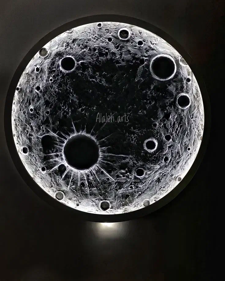 تابلو ماه|تابلو، نقاشی، عکس|مشهد, رده|دیوار