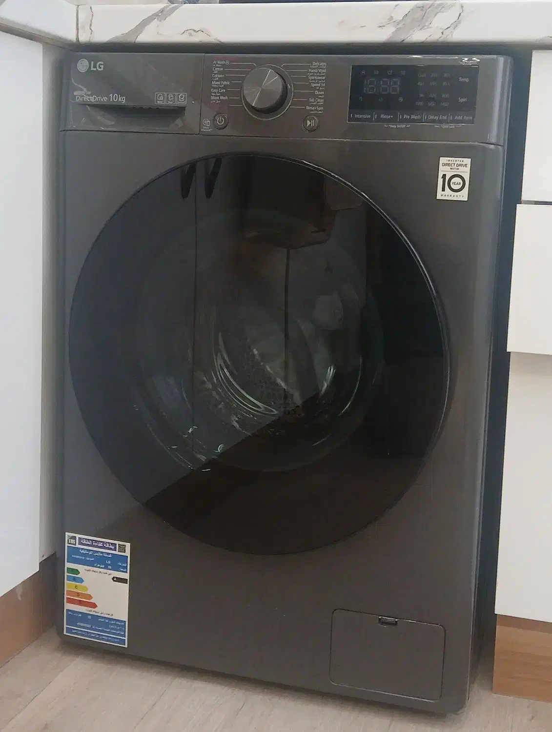 لباسشوییv9 ال جی ۱۰.۵کیلو|ماشین لباسشویی و خشک‌کن لباس|تهران, پونک|دیوار