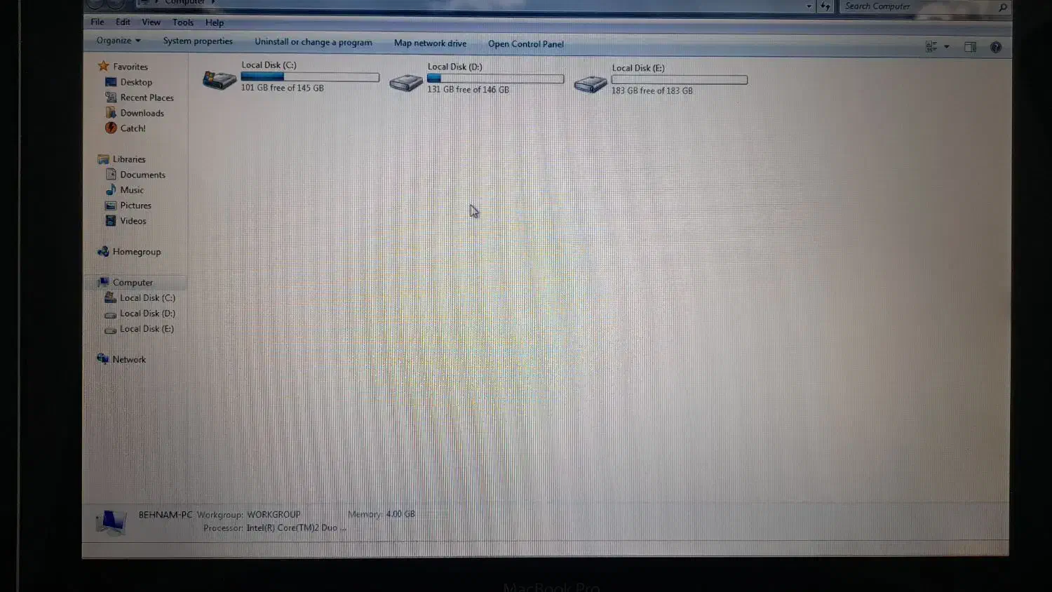 مک بوک پرو 2011|رایانه همراه|رشت, استقامت ۲|دیوار