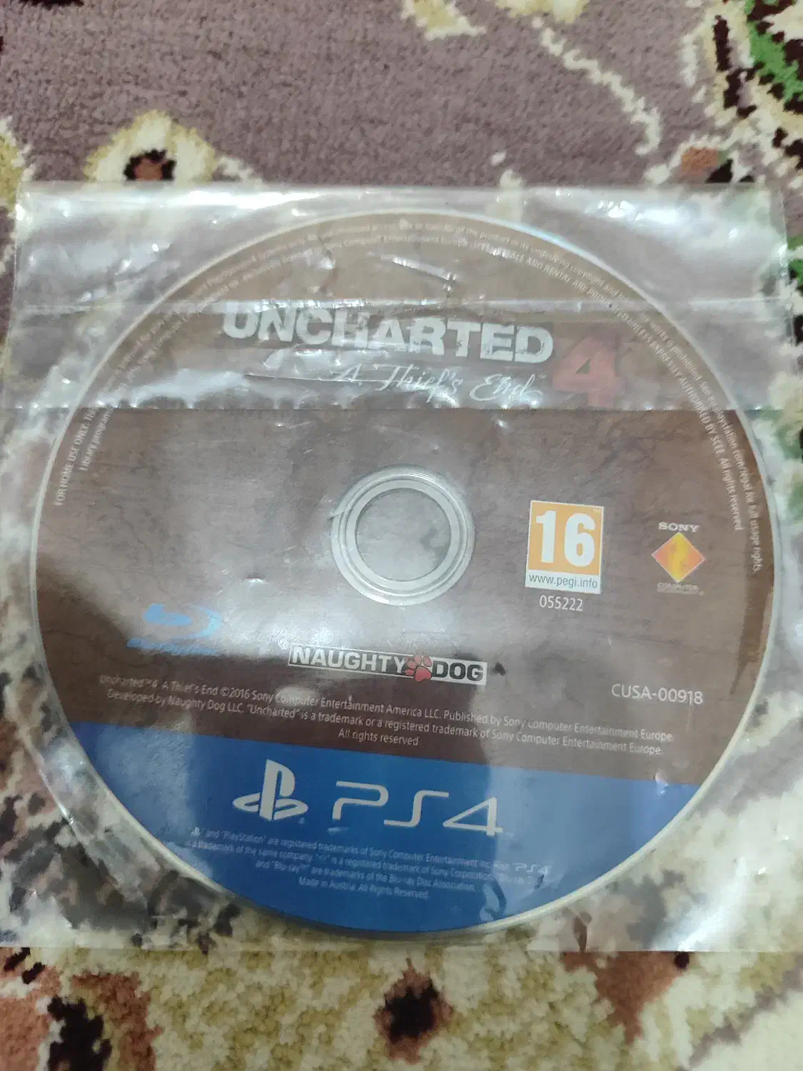 CD Uncharted 4|کنسول، بازی ویدئویی و آنلاین|اسلام‌شهر, شهرک قائمیه|دیوار