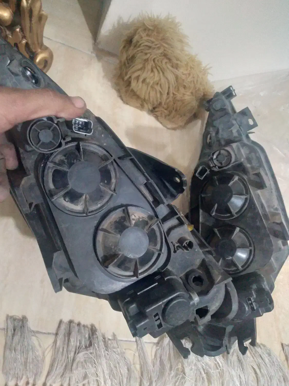 چراغ عقب و جلو 206|قطعات یدکی و لوازم جانبی|شهریار, شهریار|دیوار