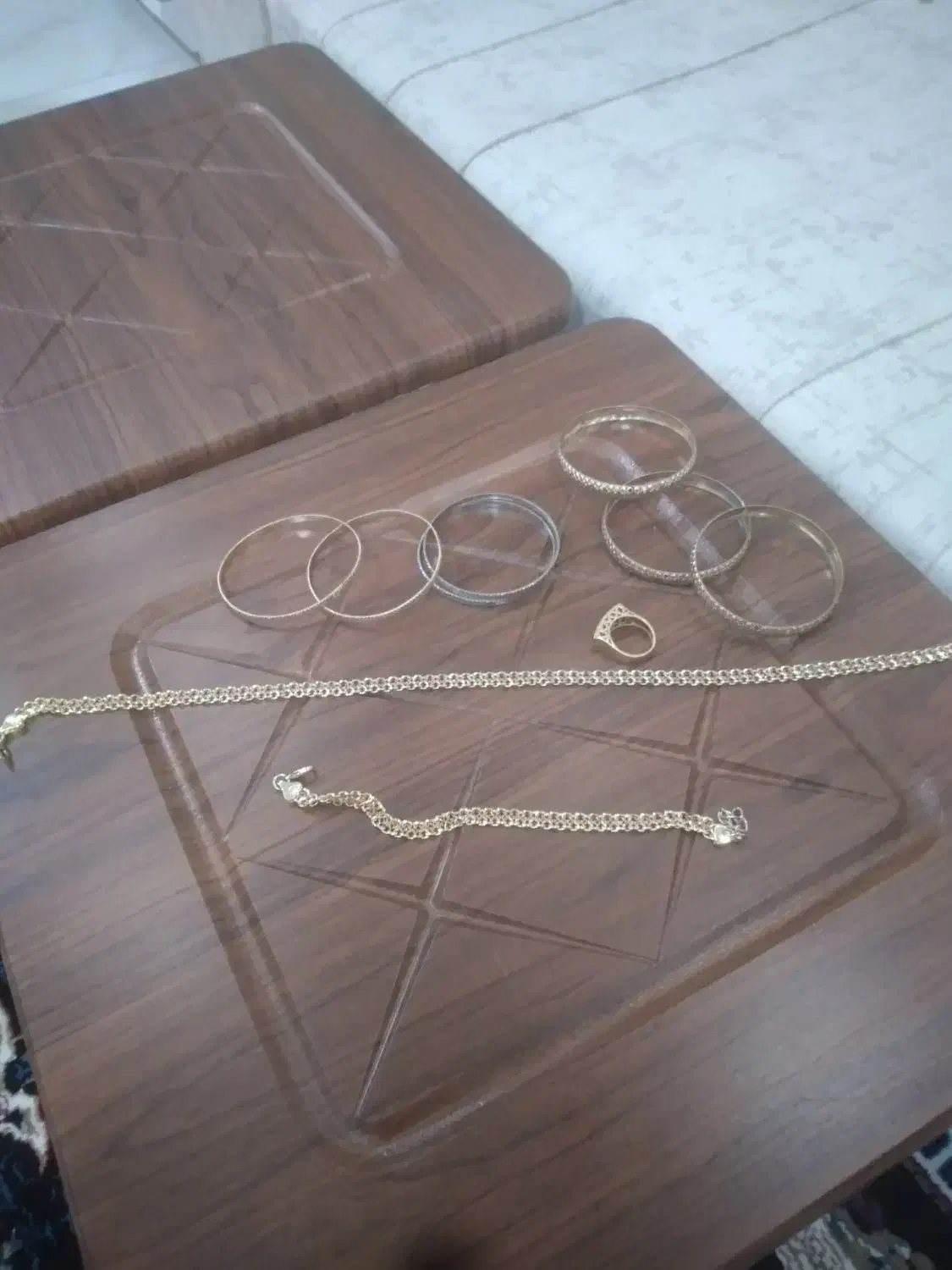 چند عدد النگو دستبند گردنبند انگشتر رنگ ثابت|بدلیجات|اسلامشهر, مطهری|دیوار