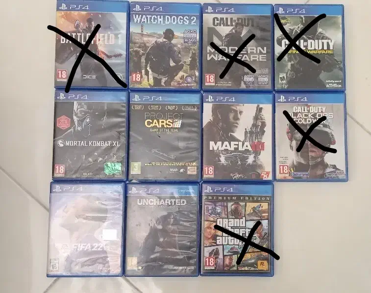 بازی کارکرده ps4|کنسول، بازی ویدئویی و آنلاین|سمنان, |دیوار