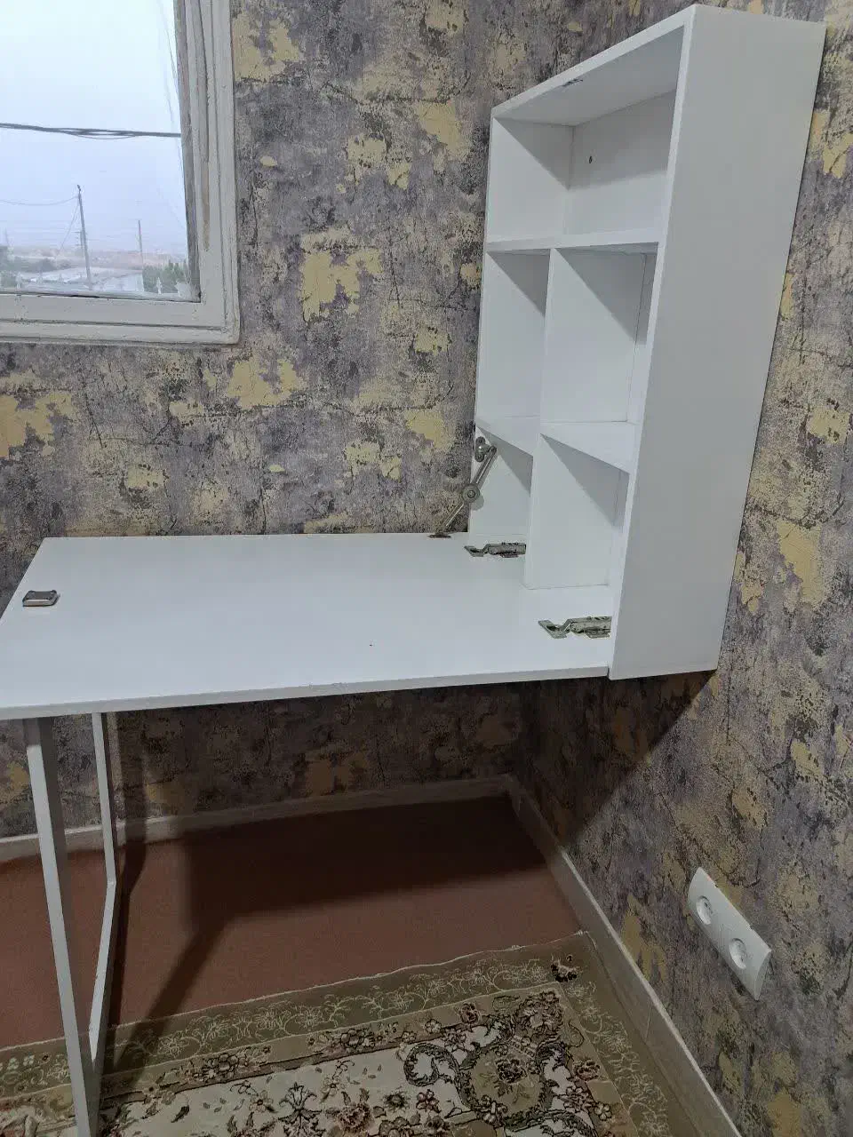 میز مطالعه و کتابخانه تاشو کم جا|میز تحریر و کامپیوتر|اسلامشهر, مظفریه|دیوار