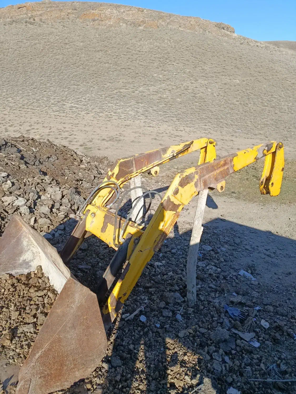 تراکتور  285مدل 73مونتاژ خارج با بیل و گاوآهن|خودرو سنگین|مرادلو, |دیوار