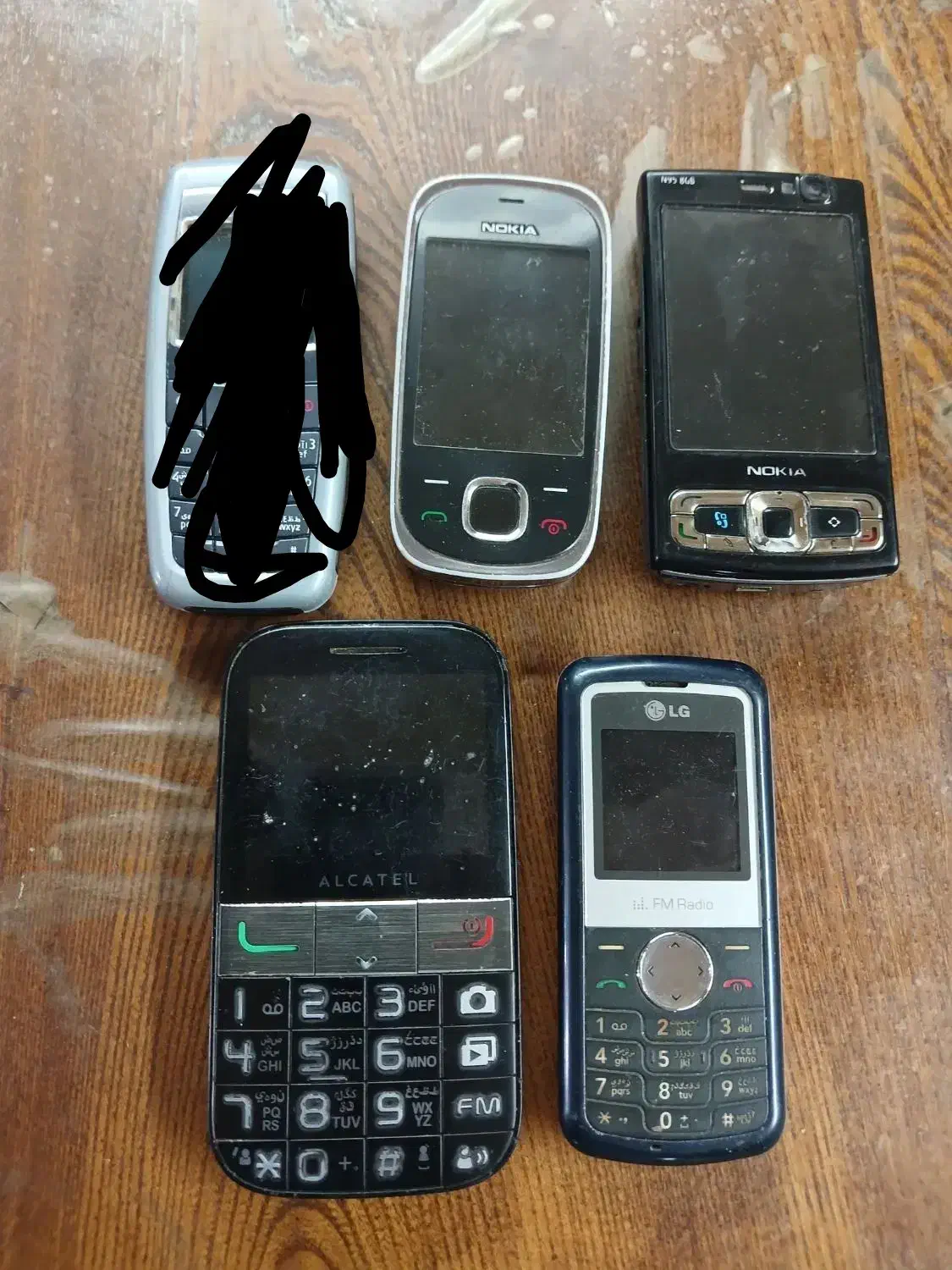 نوکیا قدیمی سالم ریجستر هرکدام 500|موبایل|تهران, کیانشهر|دیوار