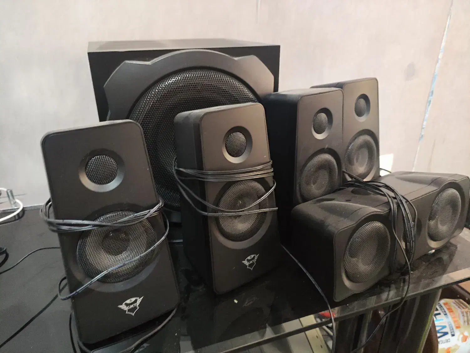 اسپیکر و باند تئاتر خانگی ۵.۱ کانال gxt 658 گیمینگ|سیستم صوتی خانگی|سنندج, |دیوار