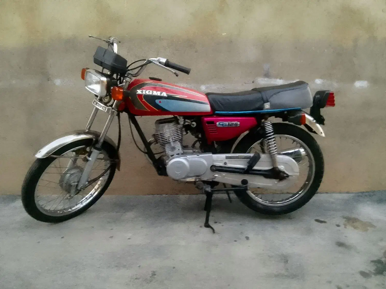 موتور سالم مزایده درحد صفر مدل ۸۵|موتورسیکلت|قزوین, |دیوار