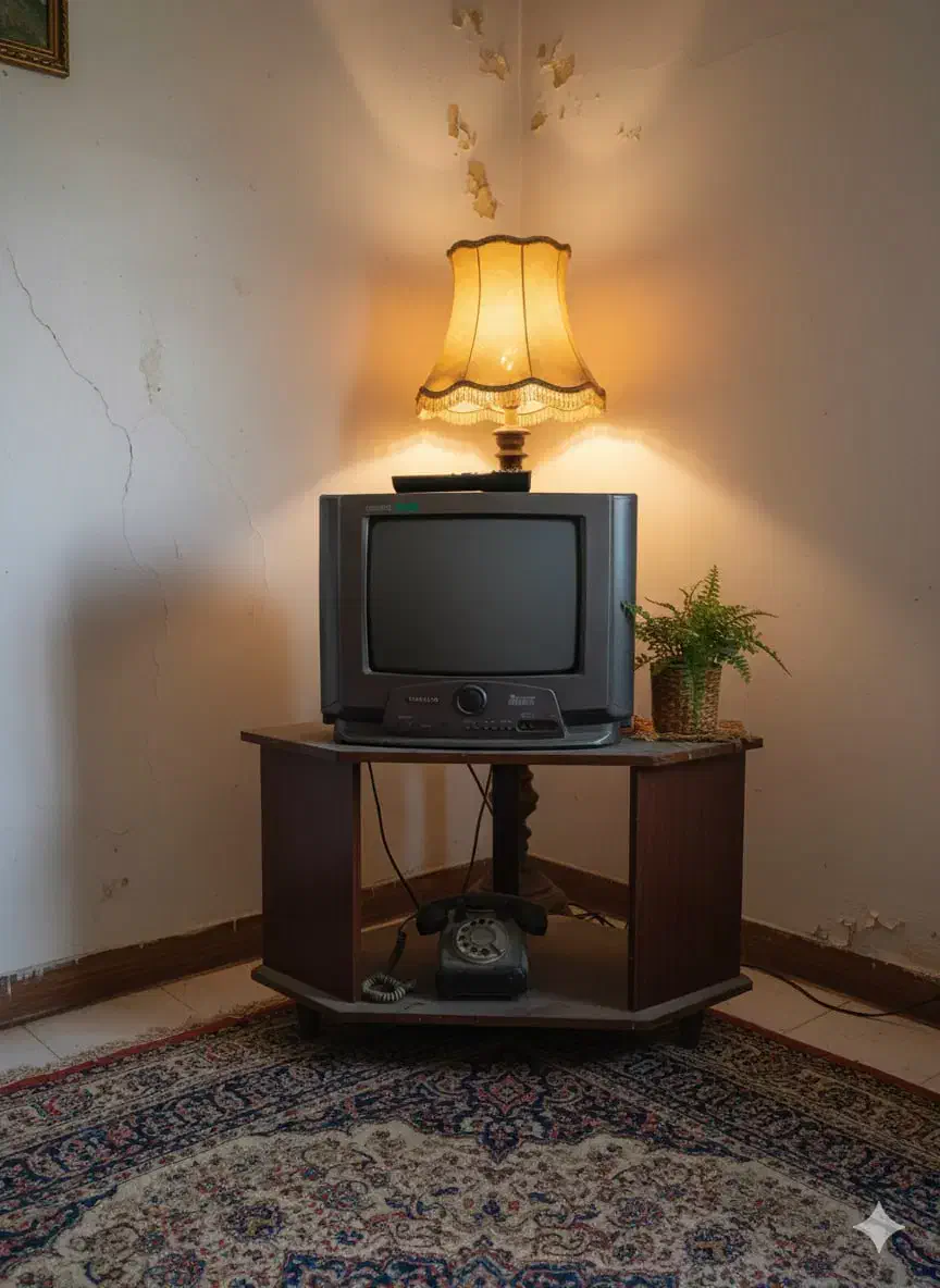 تلویزیون ۱۴ اینچ شهاب|تلویزیون و پروژکتور|پرند, فاز ۴|دیوار