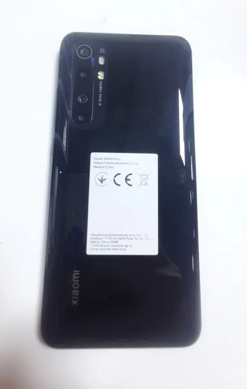 شیائومی mi note 10 lite 128g r6|موبایل|کرج, کمال‌شهر|دیوار