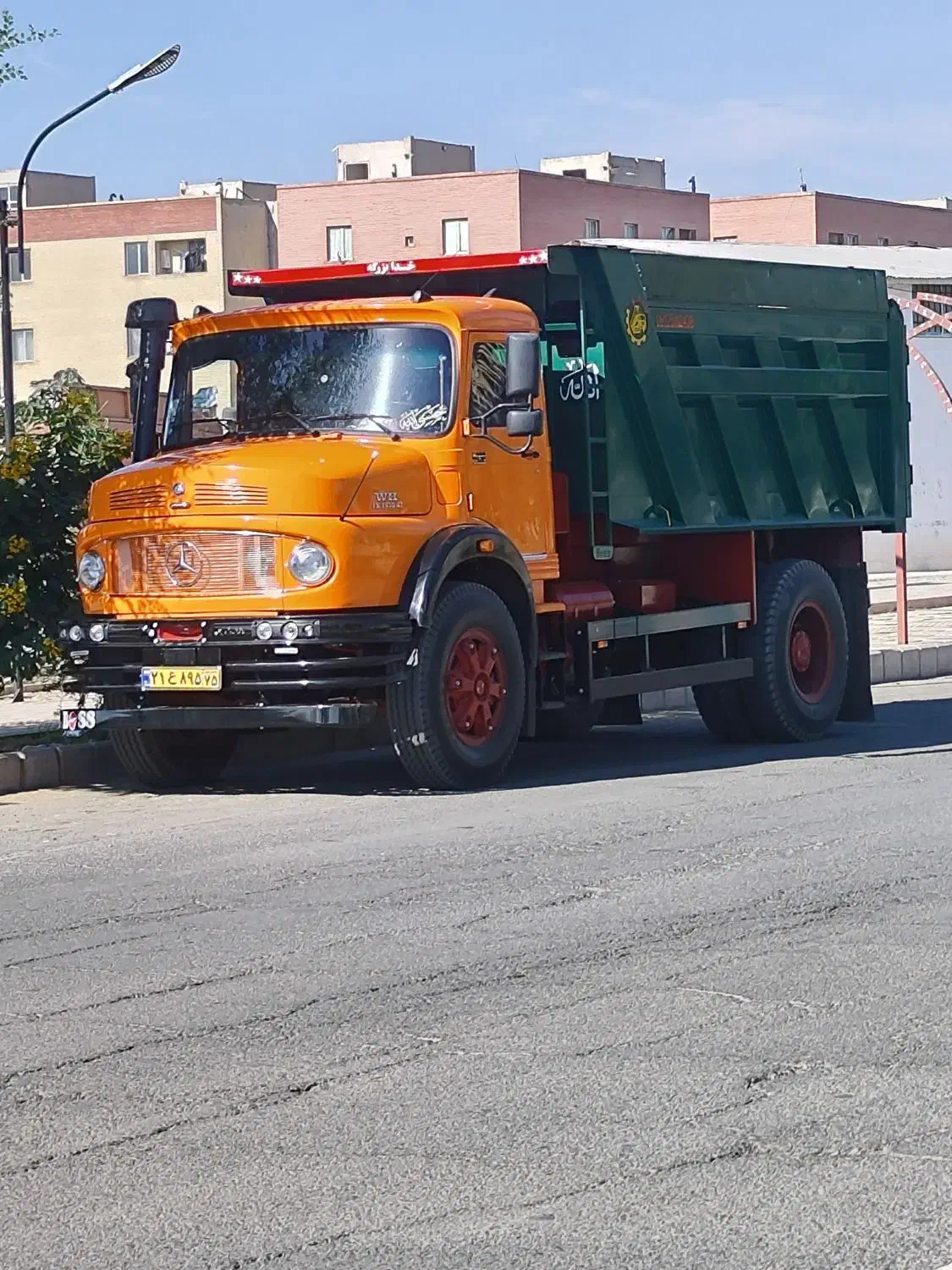 کامیون بنز کمپرسی 1930|خودرو سنگین|جیرفت, |دیوار