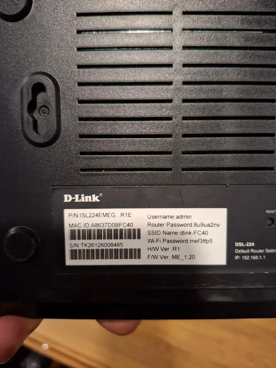 مودم DLINK دو آنتن|مودم و تجهیزات شبکه|بجنورد, |دیوار