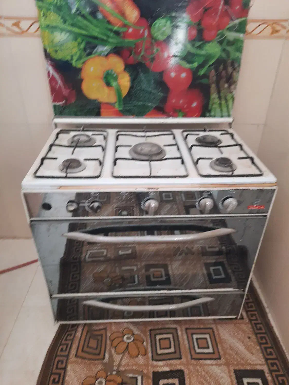 گاز ۵ شعله|اجاق گاز و لوازم برقی پخت‌وپز|خمینی‌شهر, |دیوار