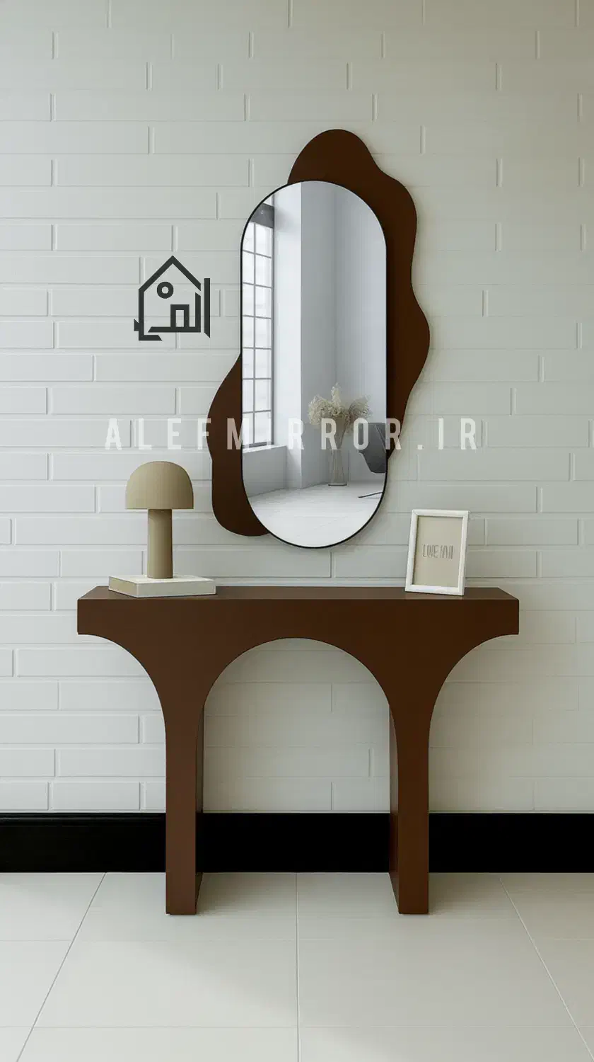 کنسول و آینه مدرن مدل داوینچی|بوفه، ویترین، کنسول|تهران, حکیمیه|دیوار