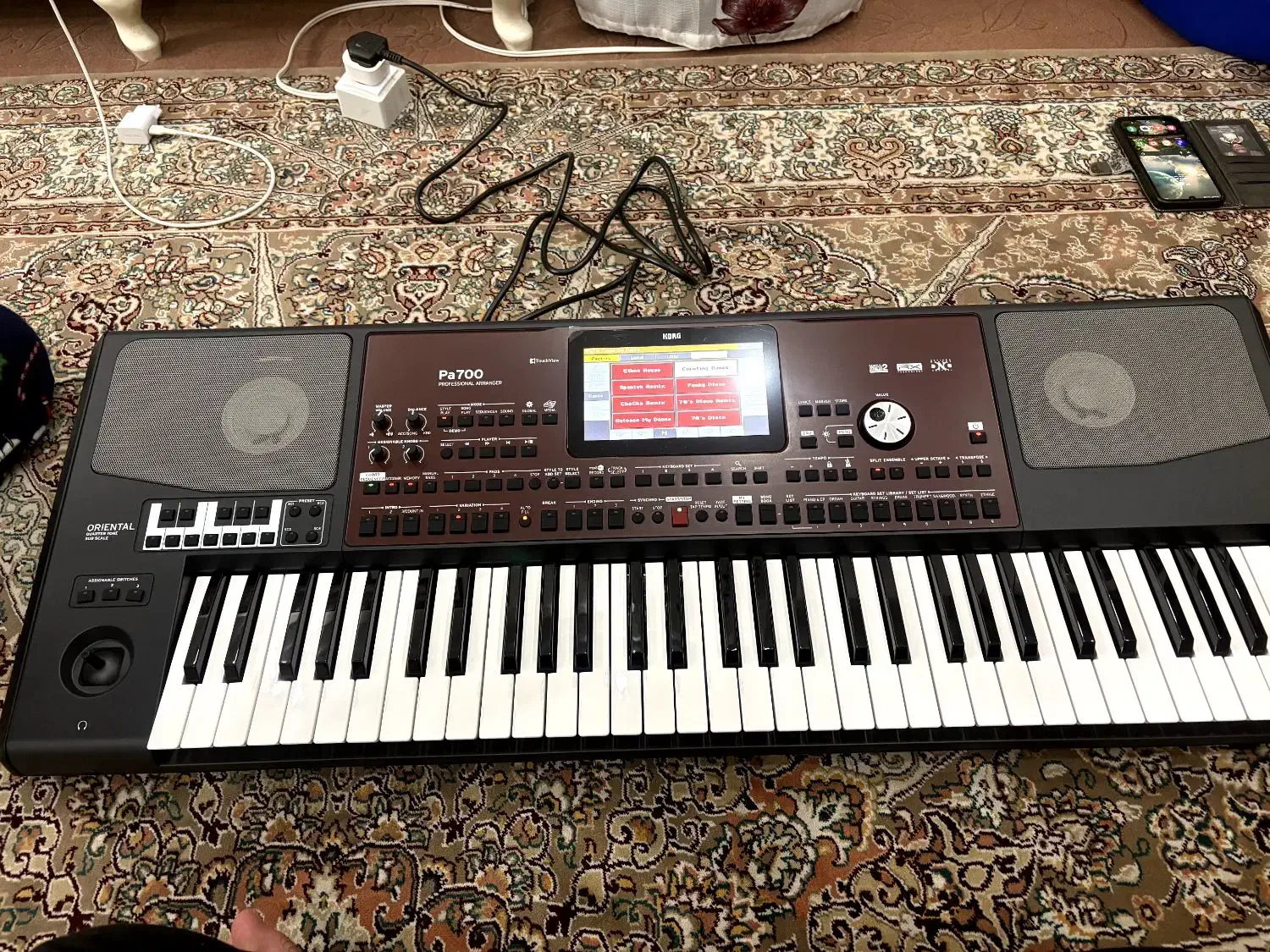 ارگ pa700 oriental آکبند|پیانو، کیبورد، آکاردئون|تهران, جوادیه تهرانپارس|دیوار