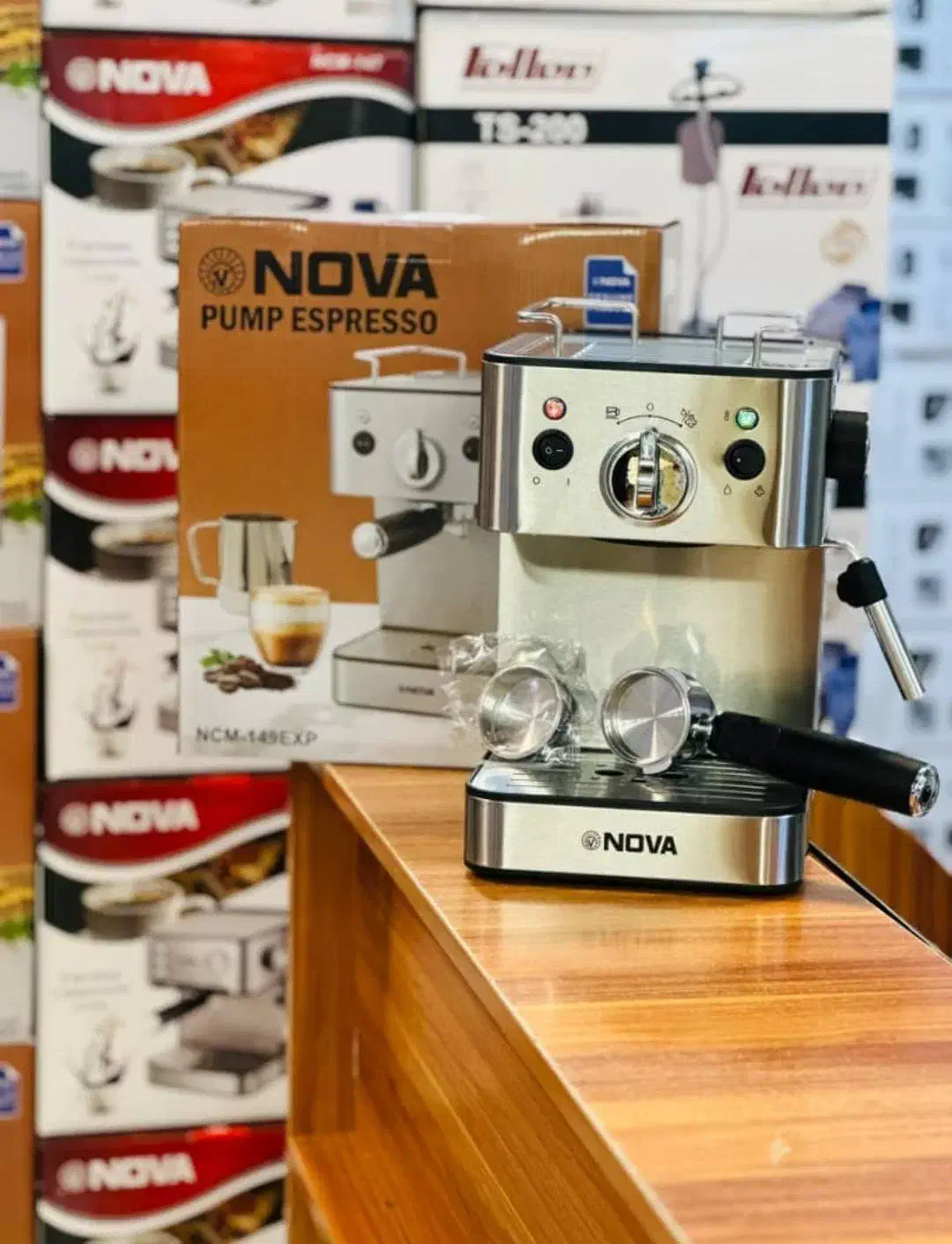 اسپرسو قهوه ساز نوا 149 وارداتی|سماور، چای‌ساز، قهوه‌ساز|شهریار, رزکان|دیوار