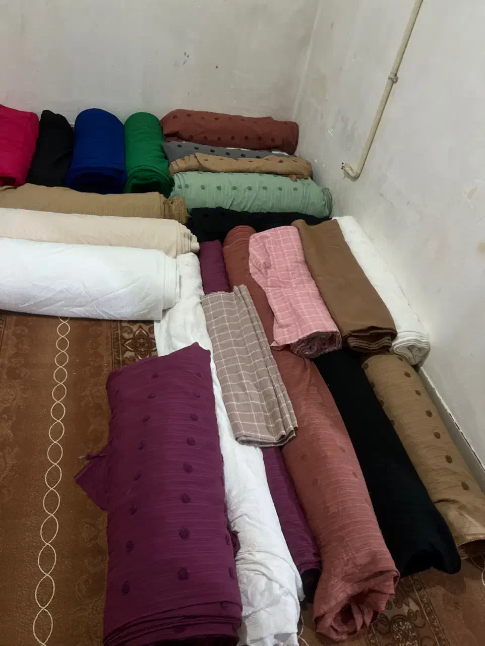 پارچه|لباس|گرگان, |دیوار