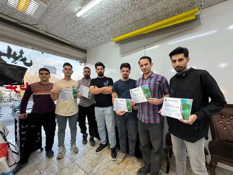 اموزش ارایشگری مردانه شرایط فوق العاده|خدمات آموزشی|اصفهان, دوطفلان|دیوار