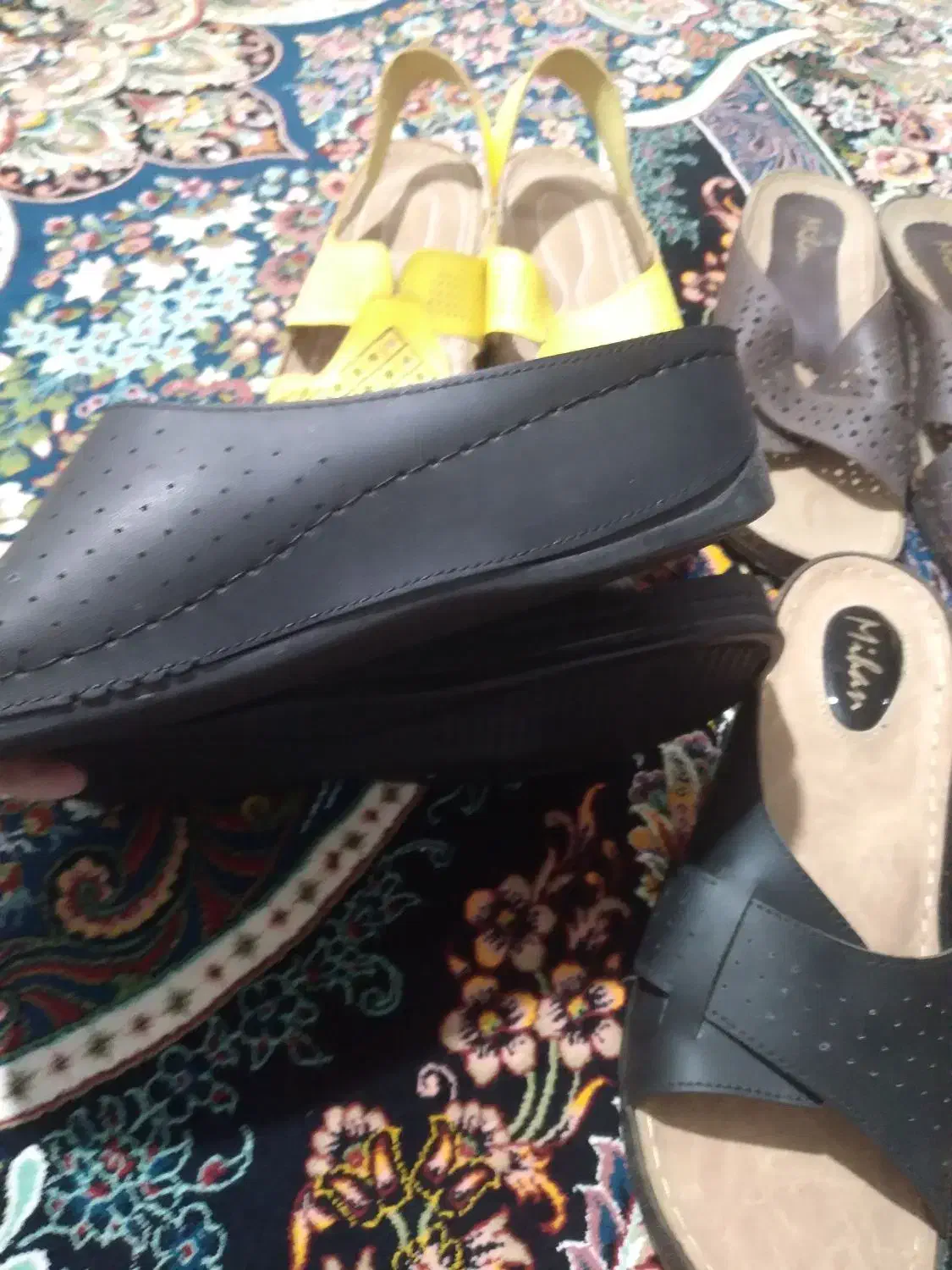 دمپایی زنانه سایز بزرگ|کیف، کفش، کمربند|زنجان, |دیوار