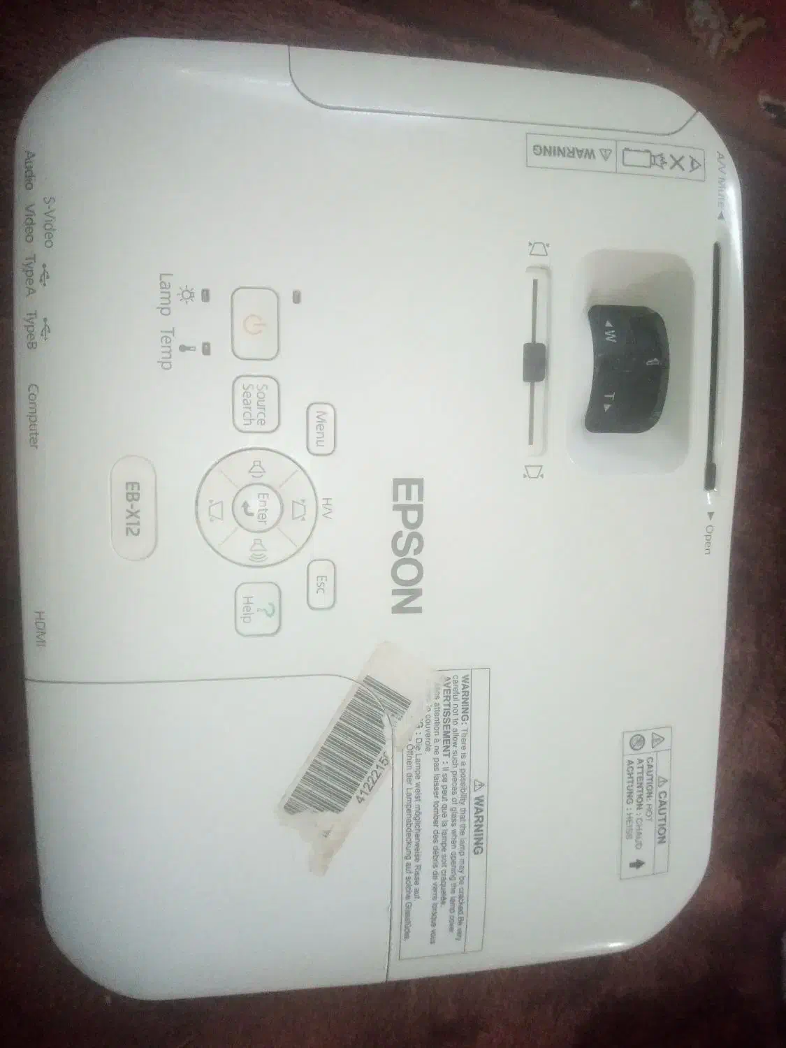 ویدئو پروژکتور Epson EBX12|تلویزیون و پروژکتور|زاهدان, |دیوار