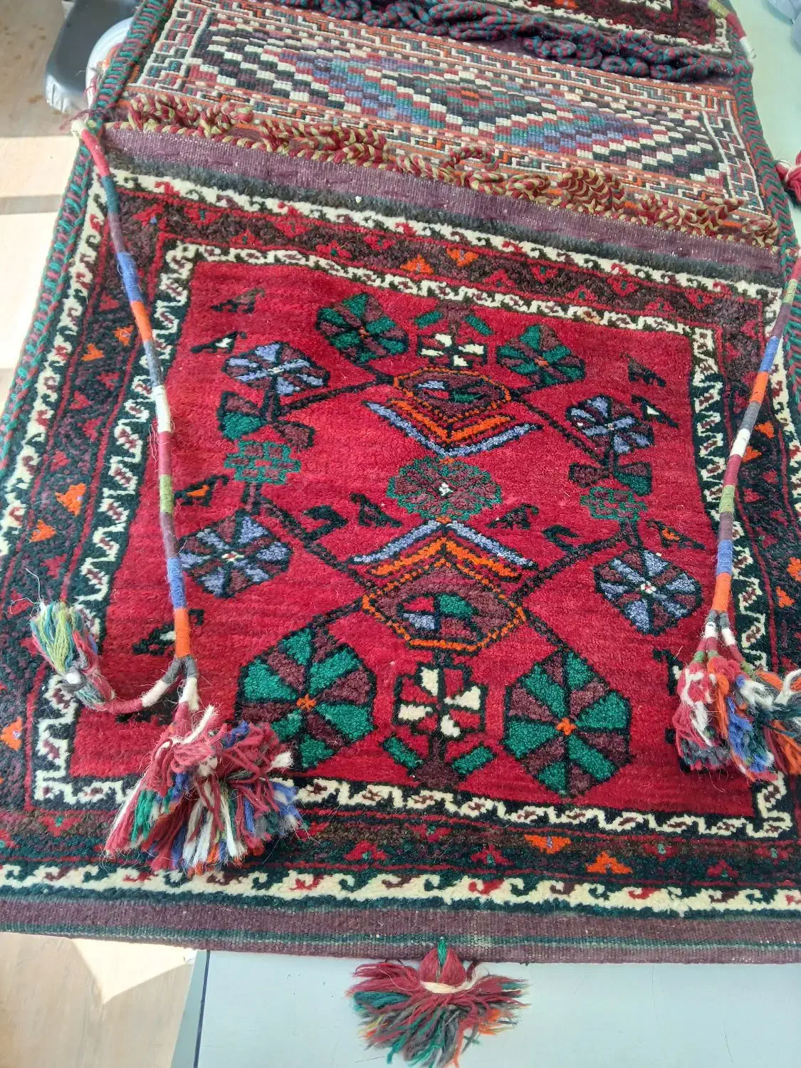 خورجین قدیمی فوق العاده نو نو|گلیم، جاجیم، گبه|کرج, کرج نو|دیوار