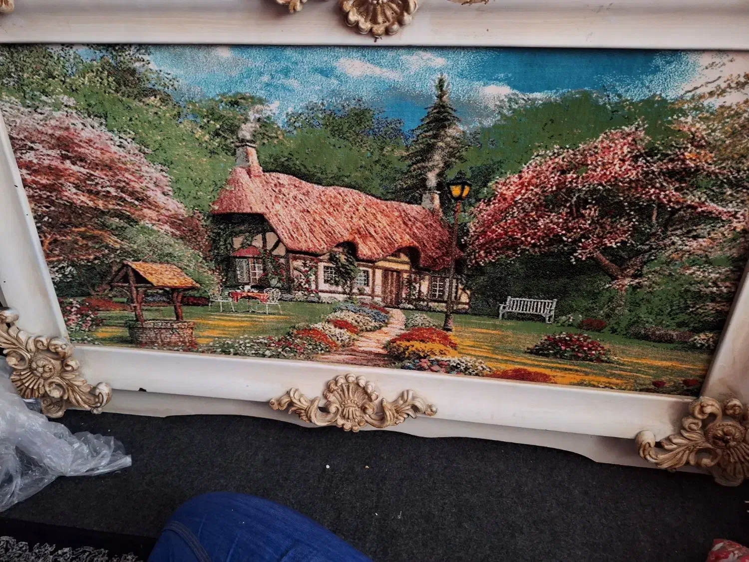 تابلو فرش سالم معاوضه میکنم|تابلو فرش|تهران, جلیلی|دیوار