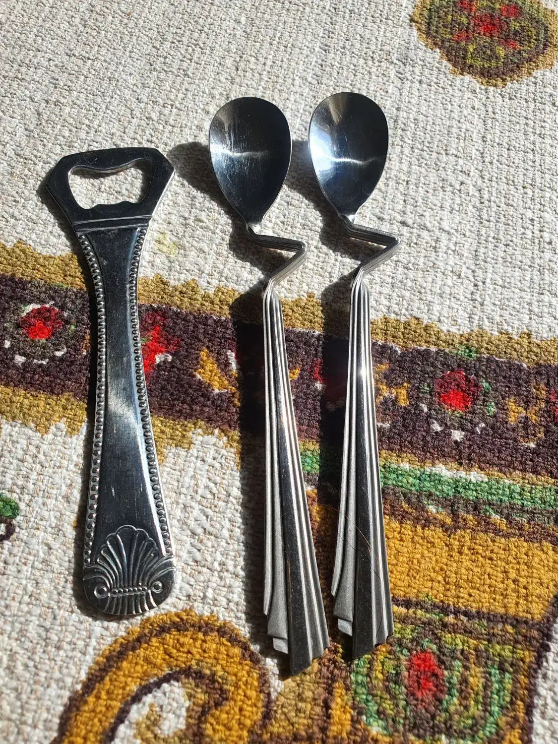 قاشق و چنگال عتیقه نقره|کلکسیون اشیاء عتیقه|تهران, جوانمردان (اندیشه)|دیوار