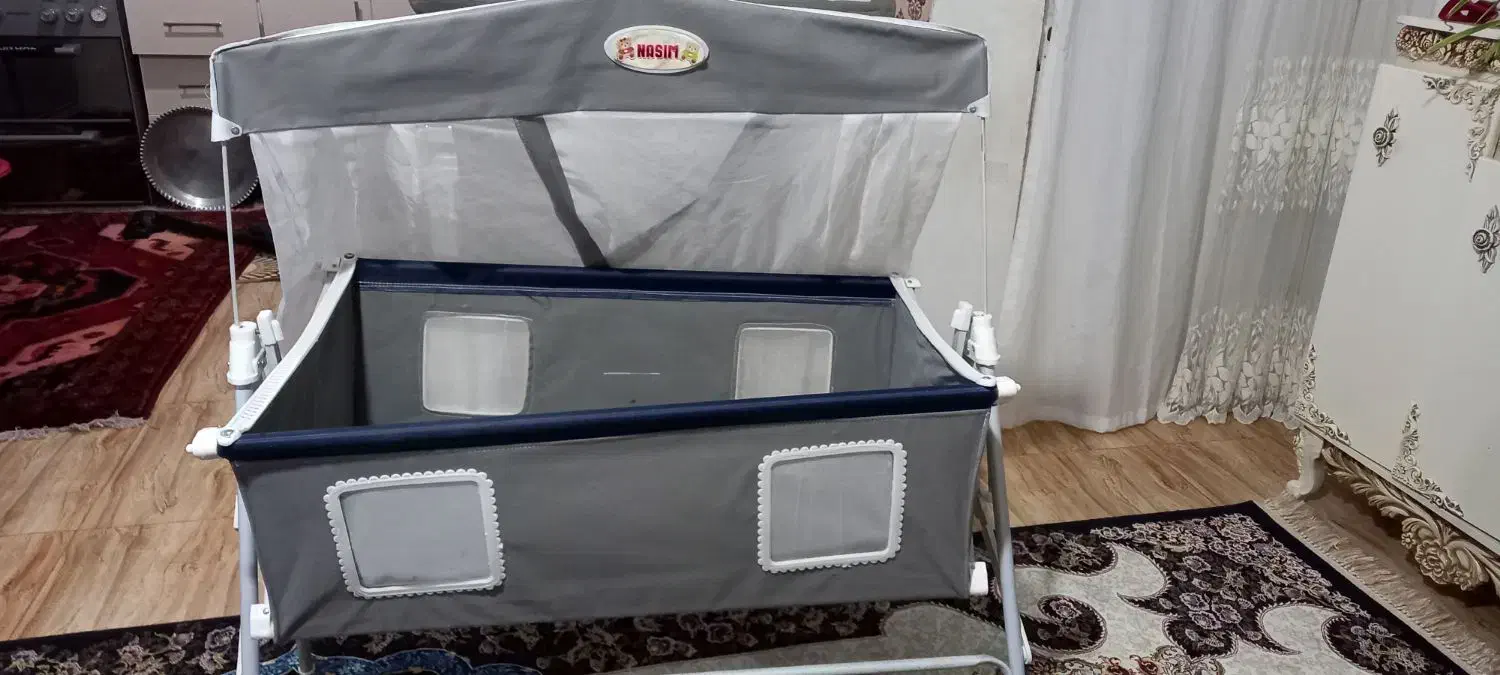 گهواره در حد نو|تخت و سرویس خواب|قزوین, |دیوار