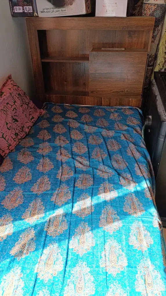 تخت تک نفره|تخت و سرویس خواب|رستم‌آباد, |دیوار