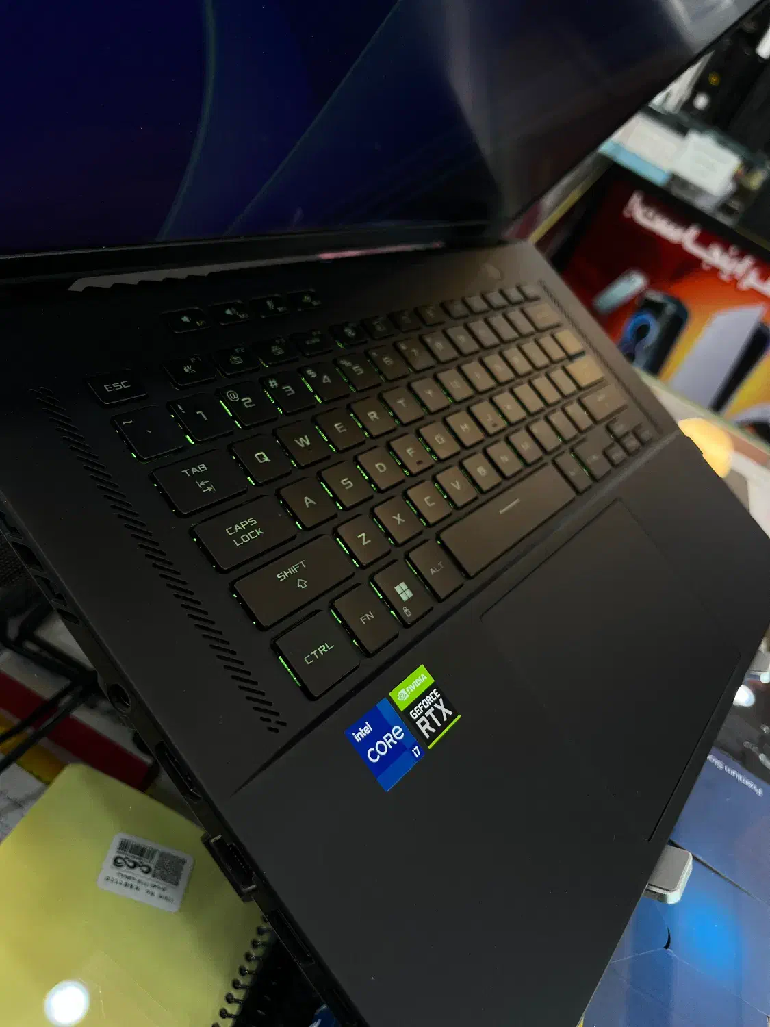 لپتاپ سری راگ زفیروس ROG ZEPHYRUS gu603zm m16|رایانه همراه|اصفهان, درب کوشک|دیوار