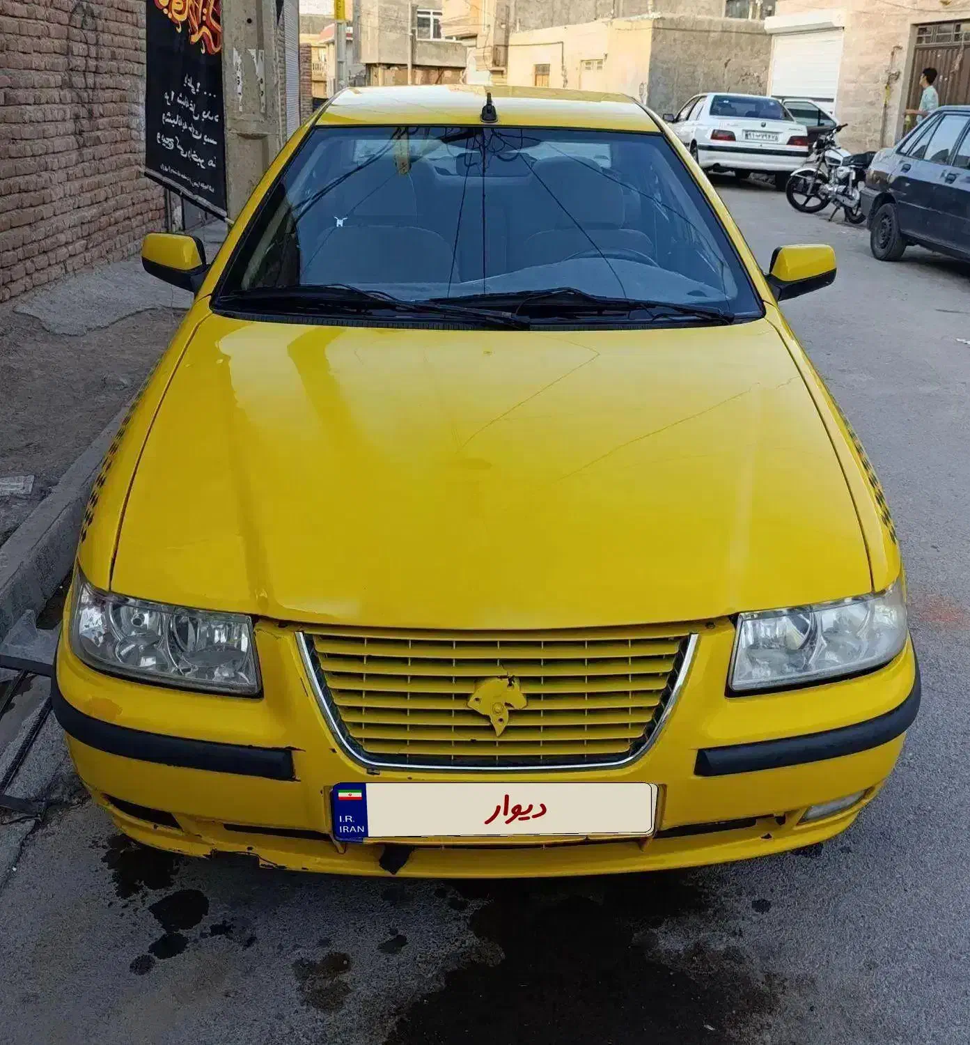 سمند EF7.   رنگ زرد  مدل 1393|خودرو سواری و وانت|مراغه, |دیوار