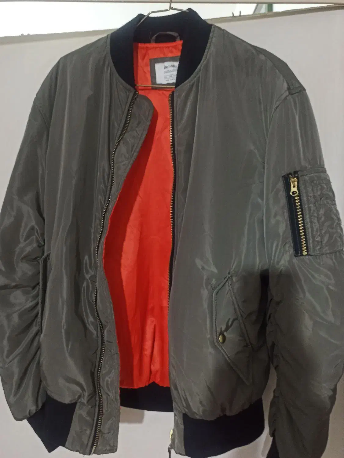 کاپشن خلبانی برند زارا فروشی|لباس|کرج, پیشاهنگی|دیوار