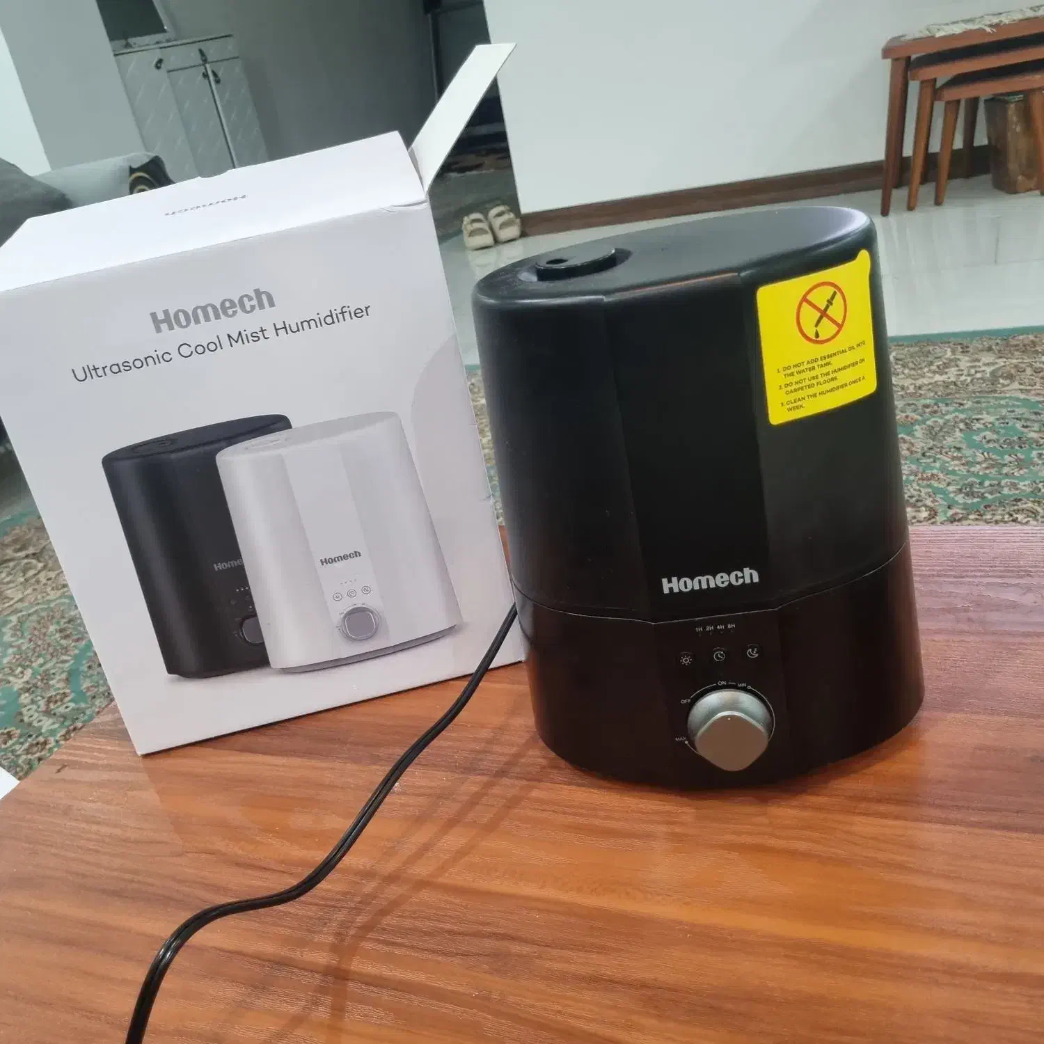 بخور سرد هومچ ۲/۵ لیتر|پنکه و تصفیه‌کنندهٔ هوا|فردیس, فردیس|دیوار