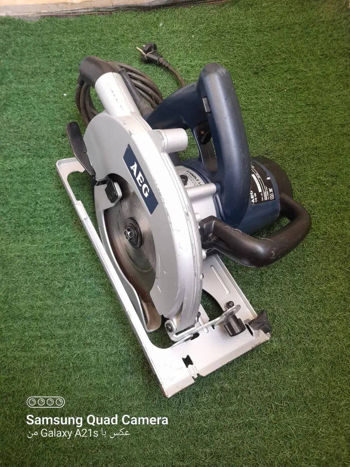 اره دیسکی گردبر ۱۵۰۰وات AEG مدلCS66 اصل آلمان|ابزارآلات|کرج, گلستان|دیوار