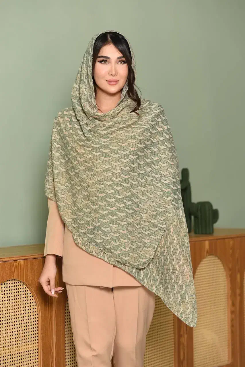 شال پلیسه برشکا لمه دار|لباس|میناب, |دیوار