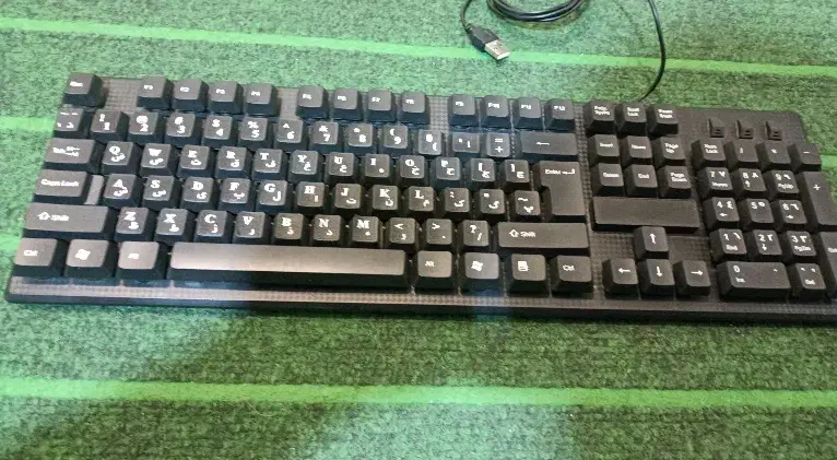 کیبورد با حروف فارسی|قطعات و لوازم جانبی رایانه|بهبهان, |دیوار