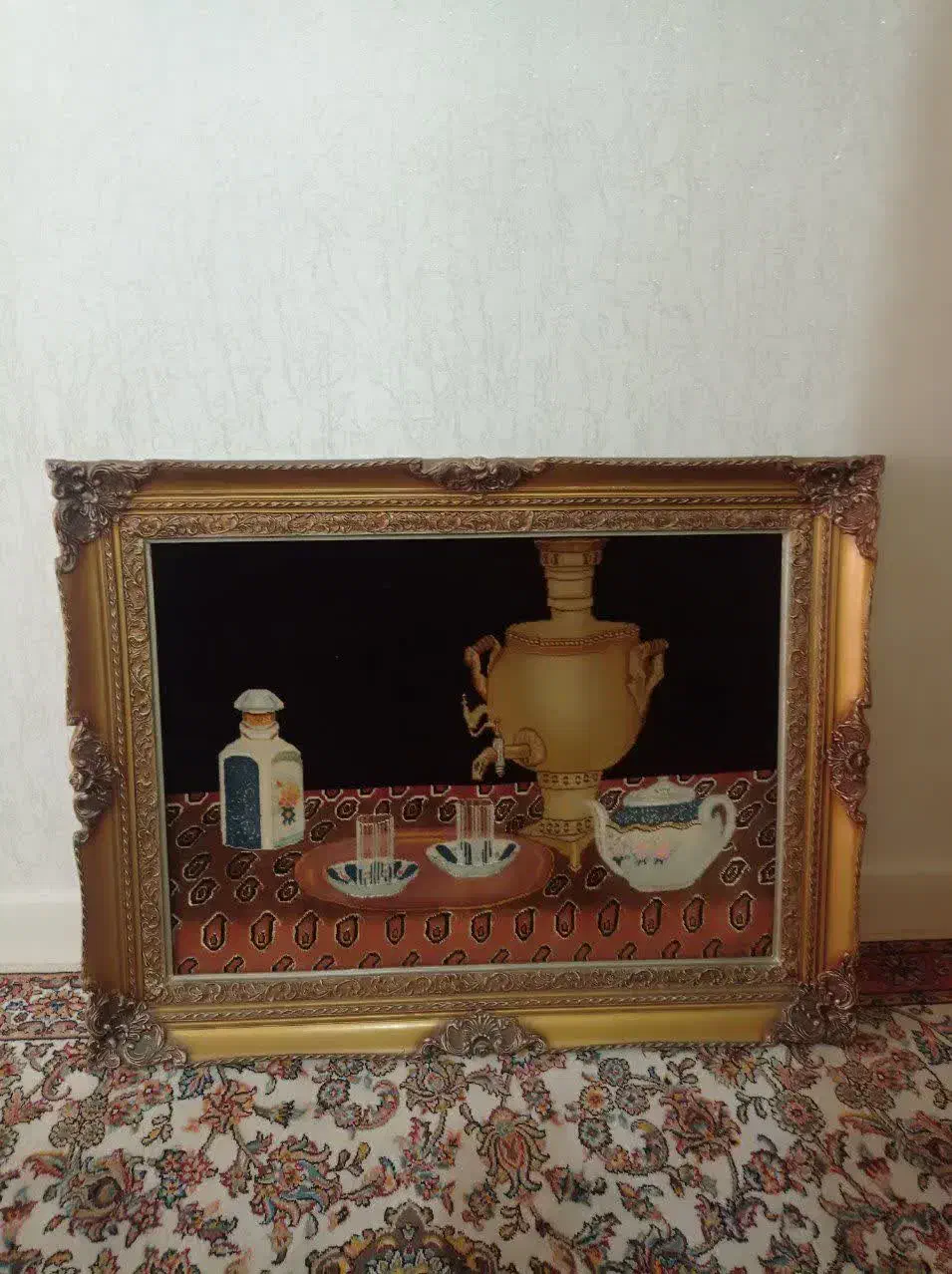 تابلو فرش دستبافت قدیمی|تابلو فرش|تهران, خانی آباد نو شمالی|دیوار