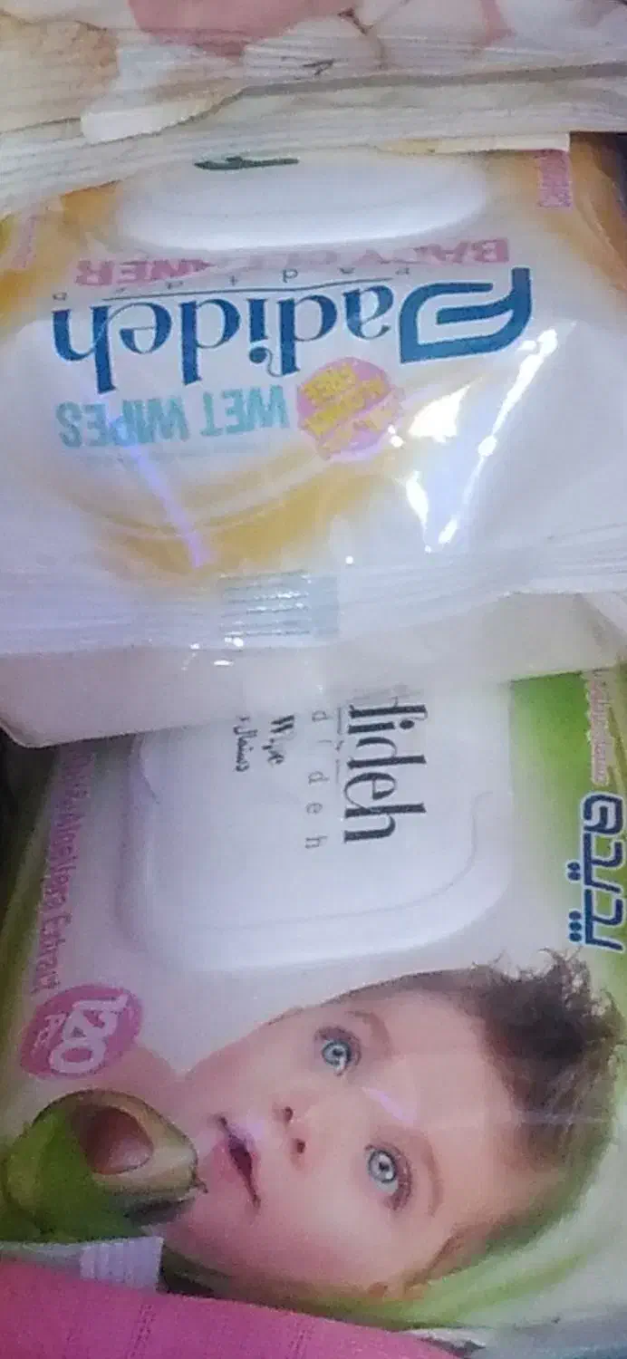 دستمال مرطوب کودکان|آرایشی، بهداشتی، درمانی|خوی, |دیوار