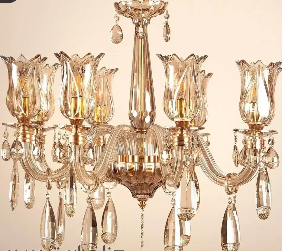 لوستر های کریستالی و فلزی|لوستر و چراغ آویز|مشهد, آبکوه|دیوار