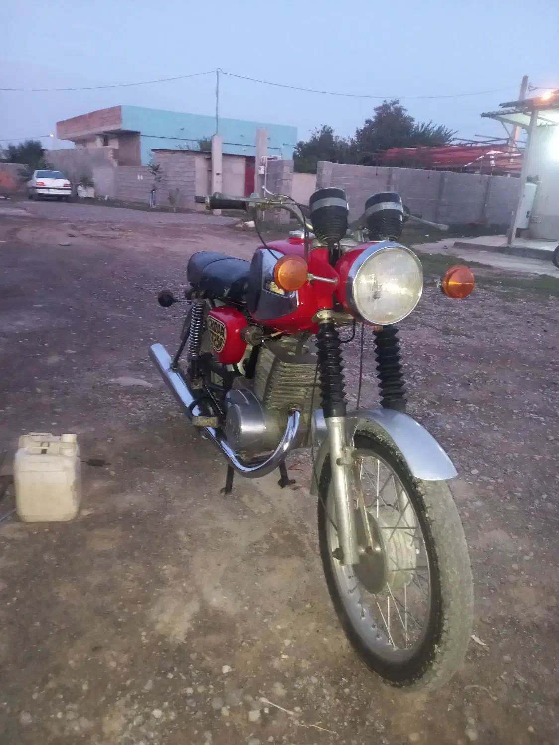 چوپا MZ|موتورسیکلت|آق قلا, |دیوار