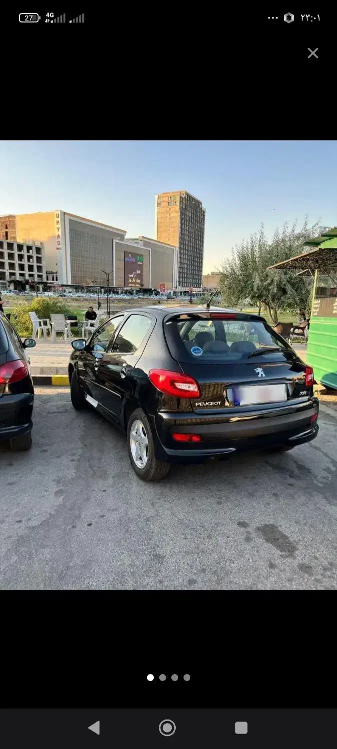 207 مشکی پانا ۸۵ گانه فول|خودرو سواری و وانت|محمدیه-قزوین, |دیوار