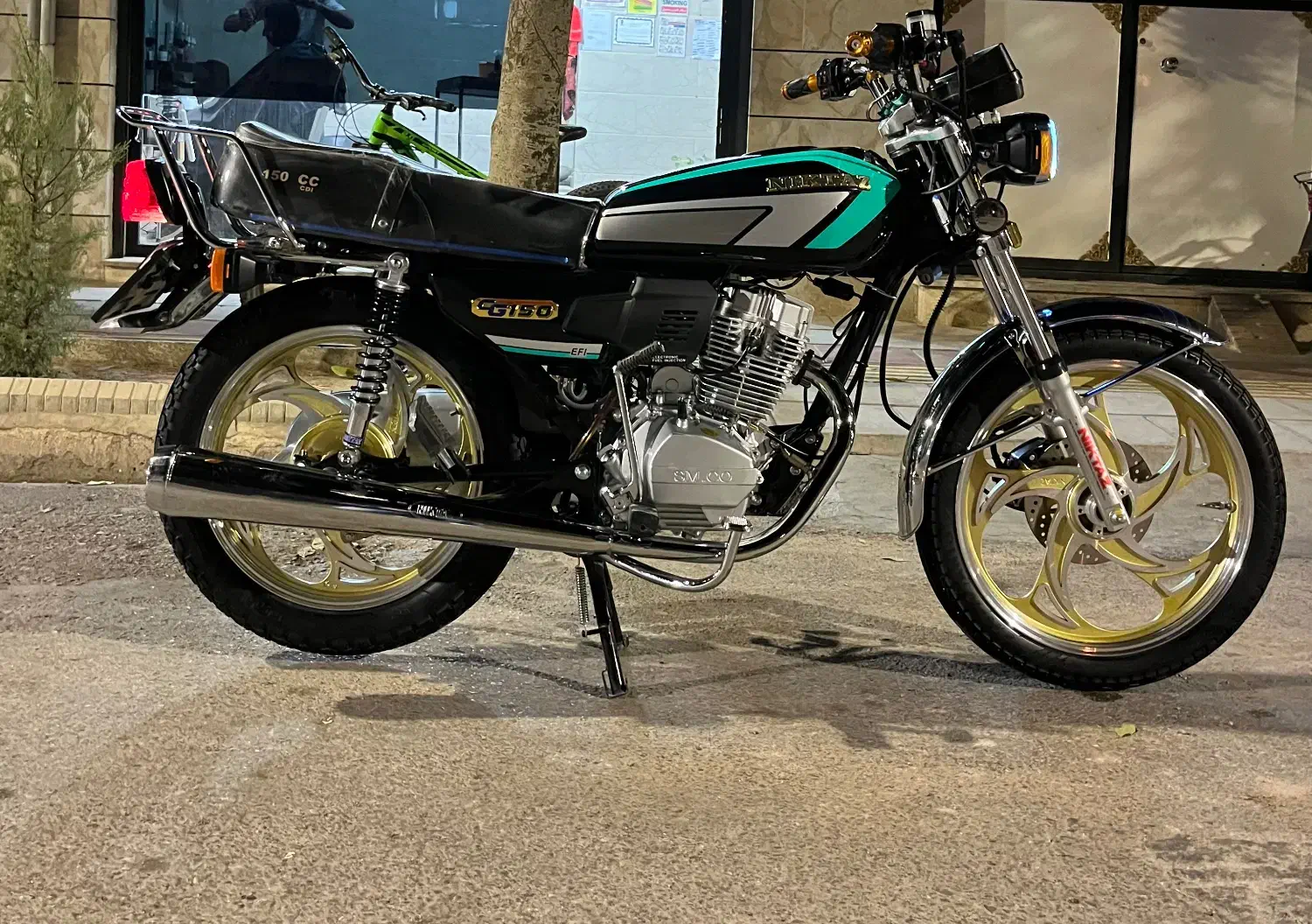 نیکتاز|موتورسیکلت|بوئین زهرا, |دیوار