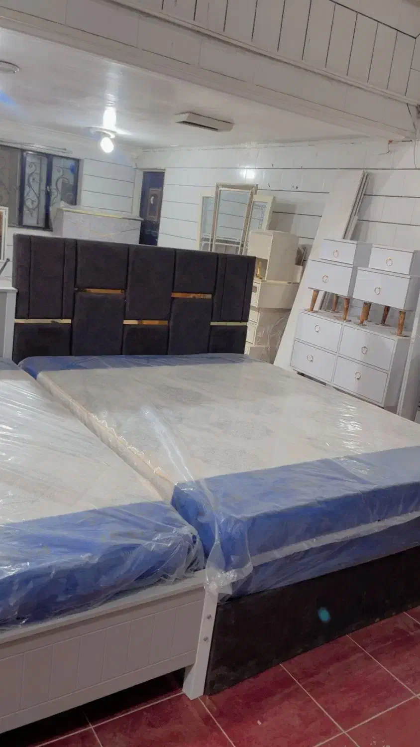 تخت خواب جدید|تخت و سرویس خواب|بهبهان, |دیوار